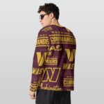 Washington Commanders  Long Sleeve T-Shirt | 190GSM Cotton - Image 2