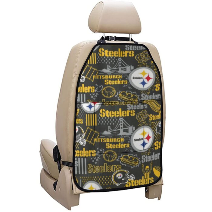 Pittsburgh Steelers Zubaz Car Seat Back Storage Bag - Image 2
