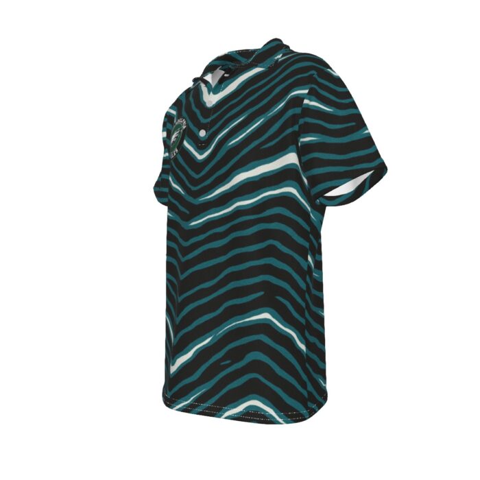 Philadelphia Eagles Zubaz All-Over Print Men's Polo Shirt - Image 4