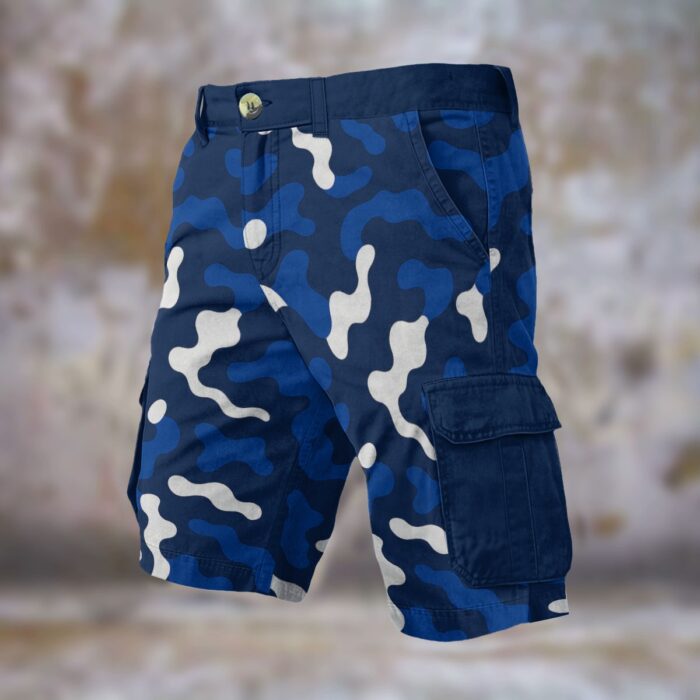 Indianapolis Colts camo Cargo Shorts - Image 1
