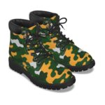Green Bay Packers All-Over Print Men's Short Boots - Image 9