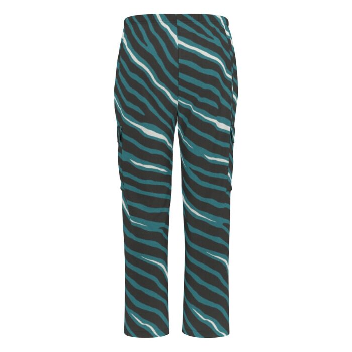 Philadelphia Eagles Zubaz All-Over Print Men's Cargo Pants|220GSM Birdseye - Image 2