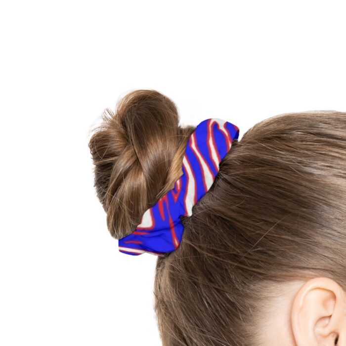Buffalo Bills Zubaz All-Over Print Summer Scrunchie - Image 3