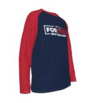 New England Patriots All-Over Print Men's Long Sleeve T-shirt With Raglan Sleeve