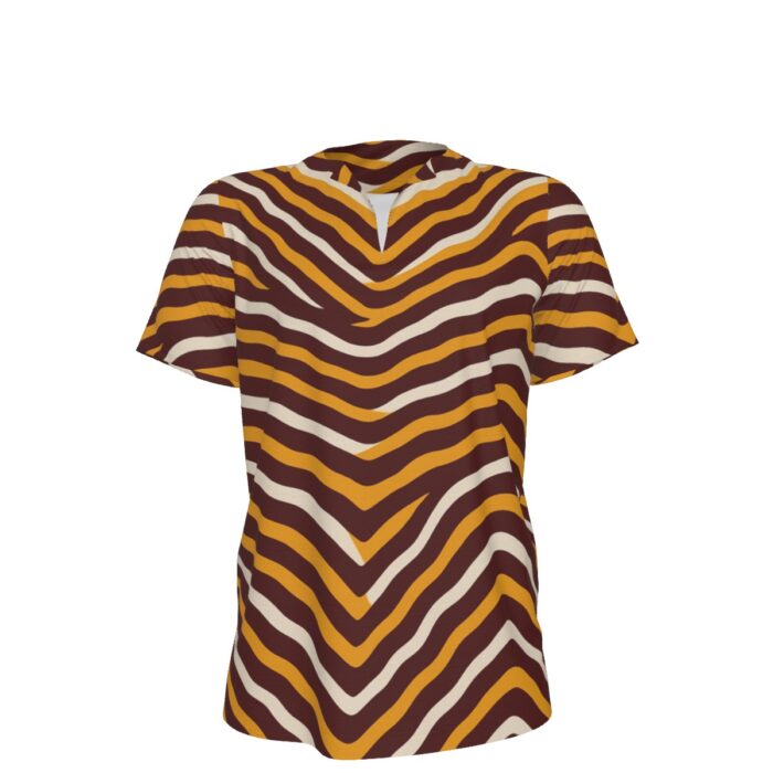 Washington Commanders zubaz Men's African Dashiki Shirt - Image 1
