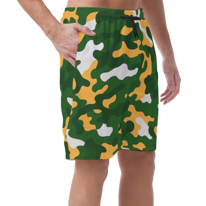 Green Bay Packers All-Over Print Men's Casual Short Pants - Image 1