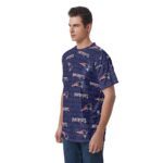 New England Patriots All-Over Print Men's T-Shirt | Velvet