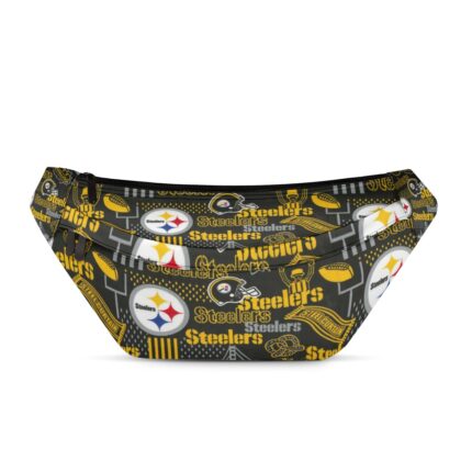 Pittsburgh Steelers Zubaz Large Fanny Bag