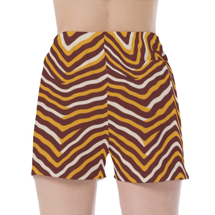 Washington Commanders zubaz Wide Waistband Sport Shorts - Image 4