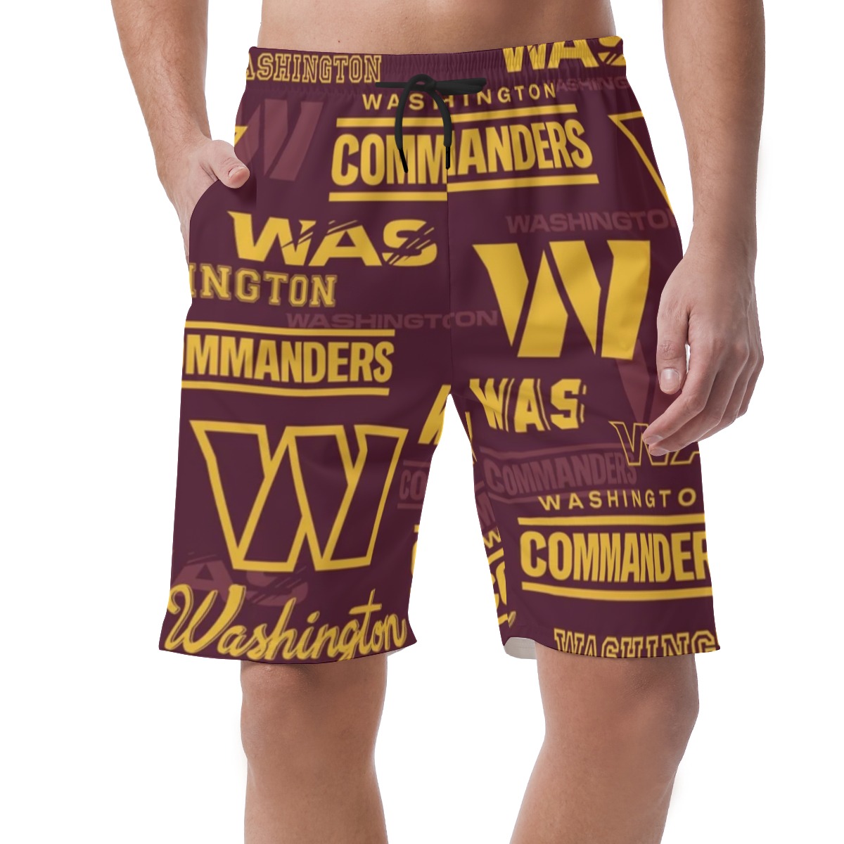 Washington Commanders Men's Casual Short Pants