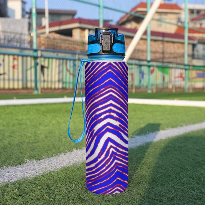 Buffalo Bills Zubaz Sport Water Bottle 32oz - Image 1