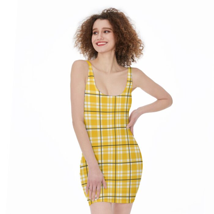 Pittsburgh Steelers All-Over Print Women's Bodycon Dress - Image 4