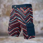 New England Patriots zubaz Cargo Shorts