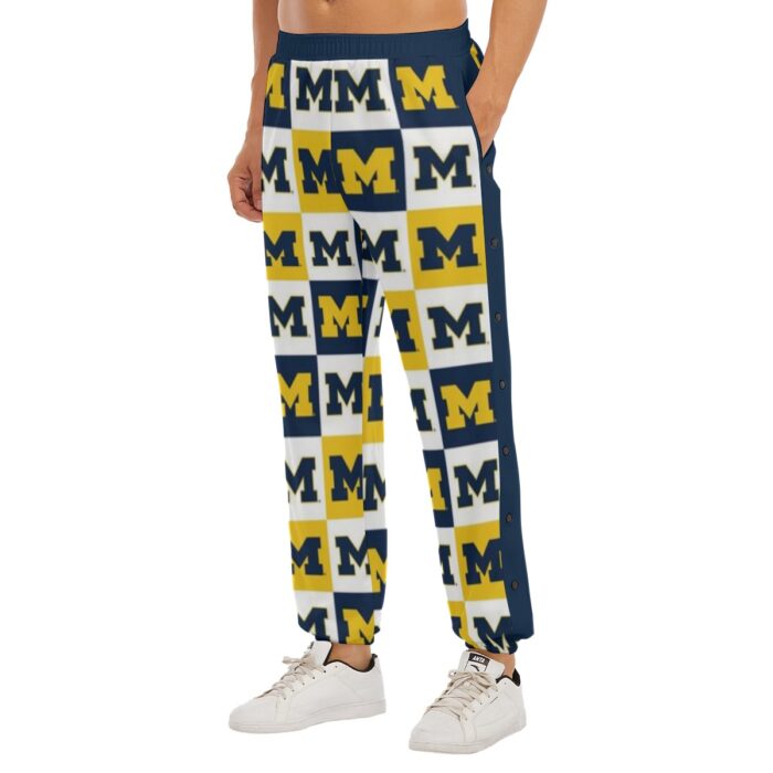 University of Michigan - Wolverines Men's Basketball Sweatpants - Image 6