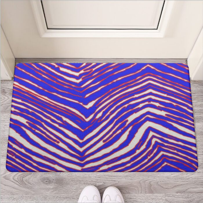 Buffalo Bills Zubaz Door Mat | Rubber - Image 1
