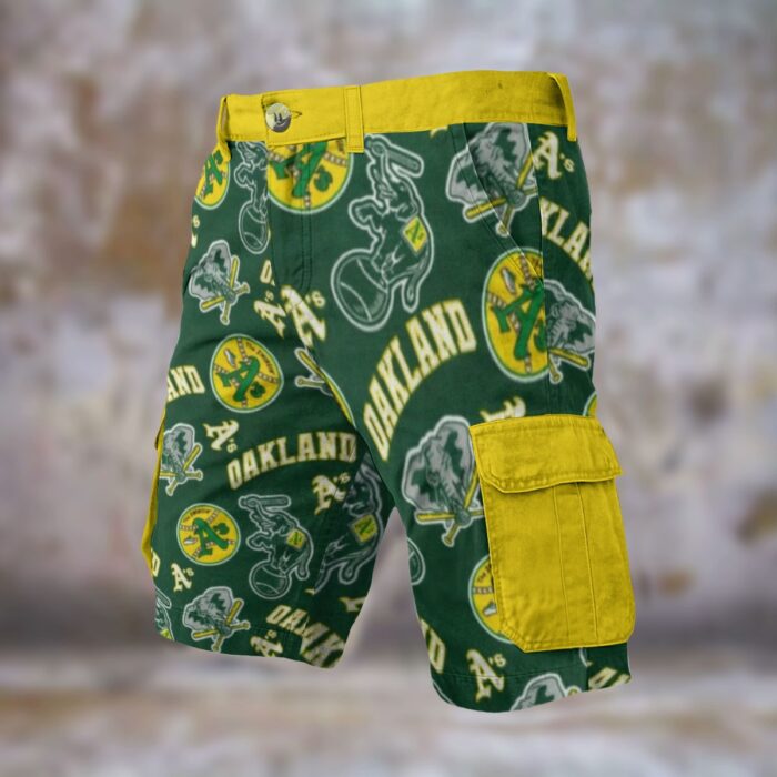 Oakland Athletics Cargo Shorts - Image 1