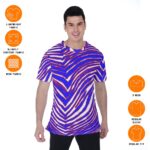 Buffalo Bills Zubaz All-Over Print Men's T-shirt | Birdseye