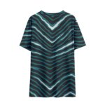 Philadelphia Eagles Zubaz All-Over Print Children's Round Neck T-Shirt|145GSM Birdseye - Image 2