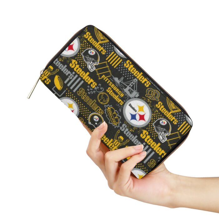 Pittsburgh Steelers Zubaz Mini Purse - Image 4