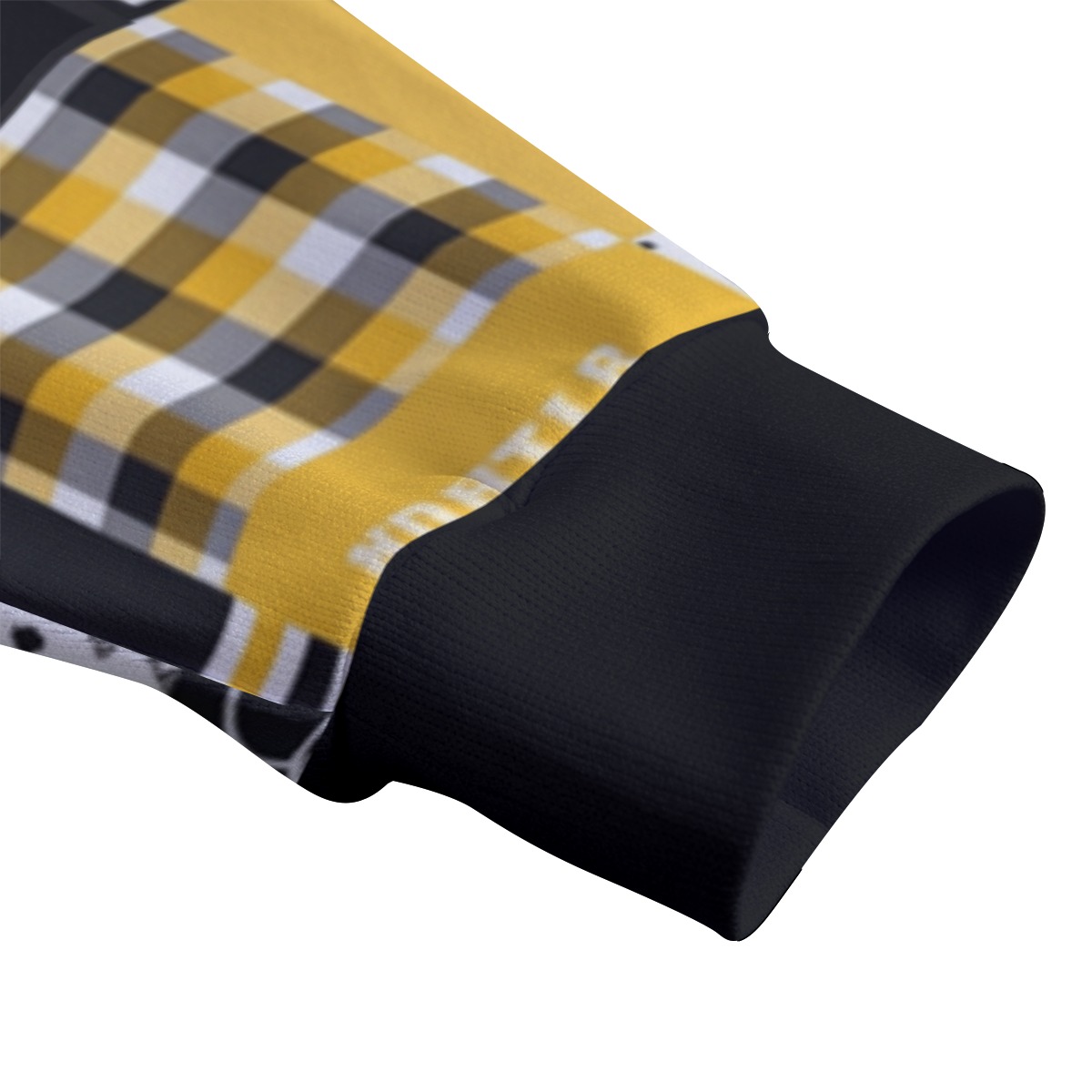 Pittsburgh Steelers Zubaz All-Over Print Men's Stand-up Collar Sweater With Zipper Closure - Image 3