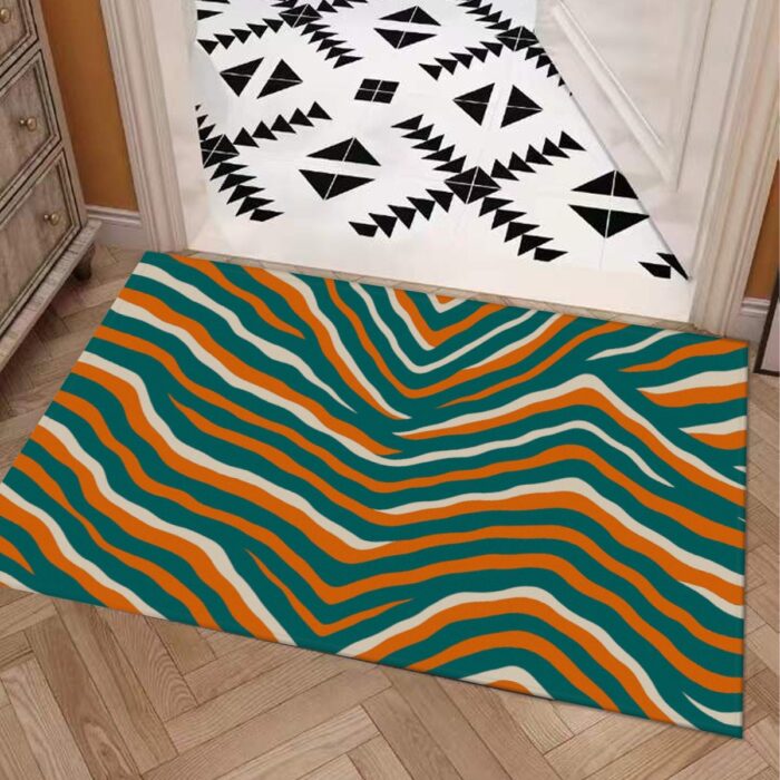 Miami Dolphins Zubaz Door Mat - Image 1