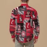 Cincinnati - Bearcats Men's Slim Fit Long Sleeve Shirt - Image 2