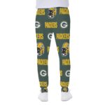 Green Bay Packers All-Over Print Men's Sweatpants - Image 4