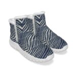 Dallas Cowboys Zubaz All-Over Print Women's Zip-up Snow Boots - Image 5