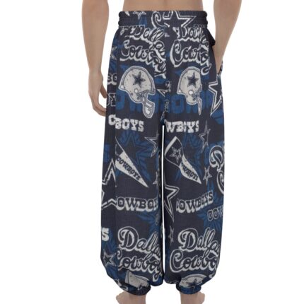 Dallas Cowboys Zubaz All-Over Print Unisex Lantern Pants