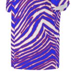 Buffalo Bills Zubaz All-Over Print  Men's African Dashiki Shirt - Image 3