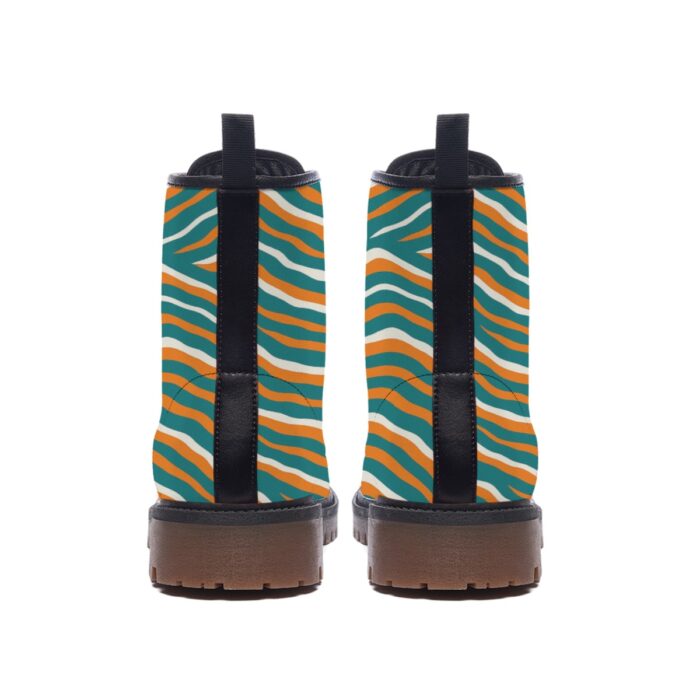 Miami Dolphins Zubaz All-Over Print Men's Martin Short Boots - Image 1
