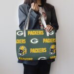 Green Bay Packers Stylish PU Leather Tote Bag - Image 7