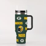 Green Bay Packers 40 oz Tumbler With Handle - Image 2