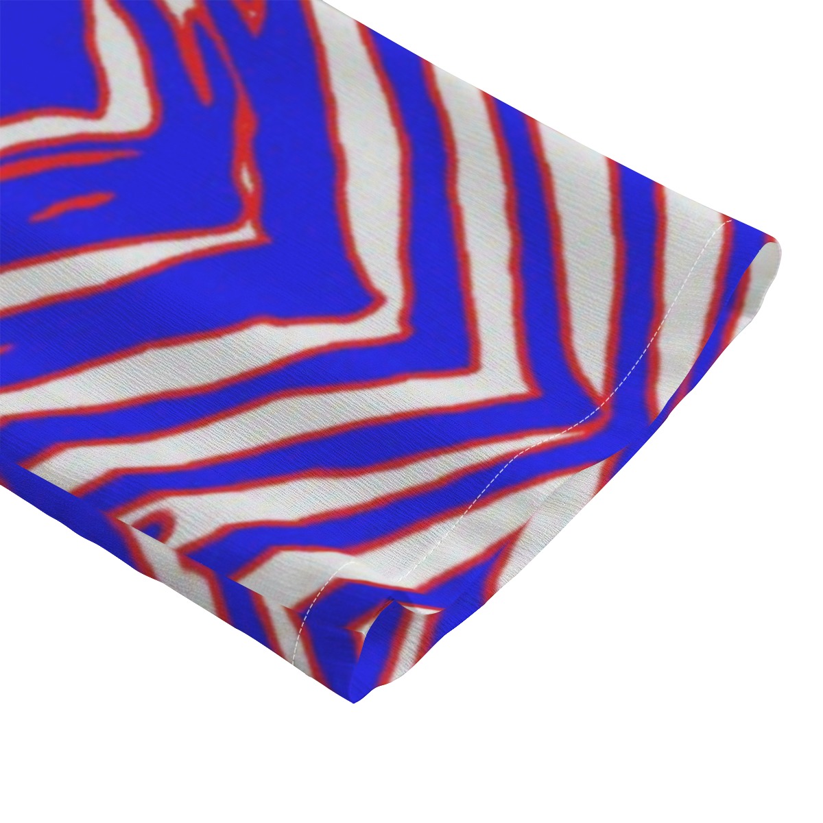 Buffalo Bills Zubaz All-Over Print Women's Chiffon Shirt With Elbow Sleeve