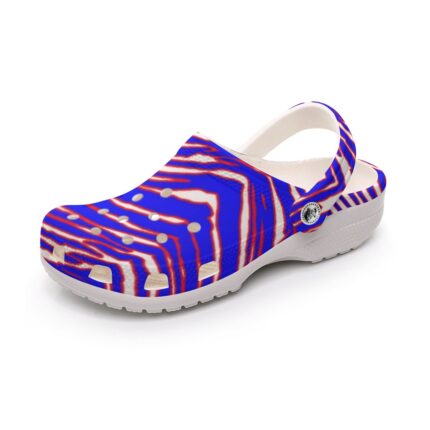 Buffalo Bills Zubaz All-Over Print Men's Classic Clogs