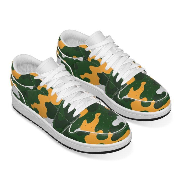 Green Bay Packers Men's Low State Leather Stitching Shoes - Image 4