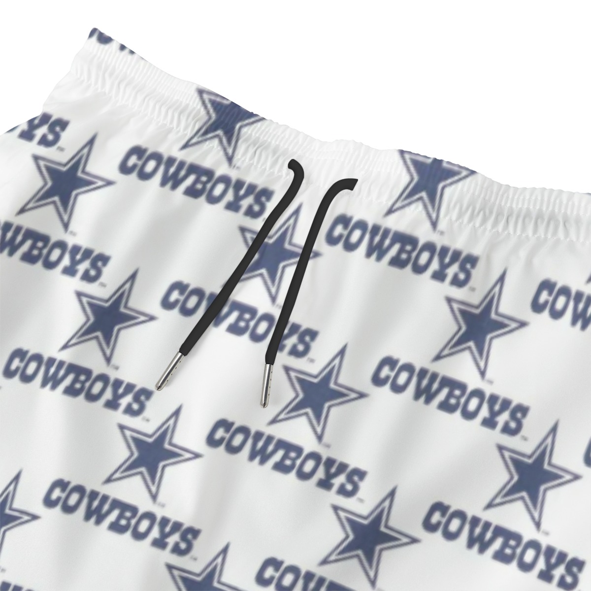 Dallas Cowboys Zubaz All-Over Print Men‘s Beach Shorts With Lining - Image 2