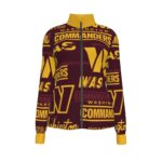 Washington Commanders Women's Long Sleeve Thumbhole Jacket|230GSM