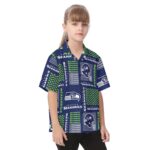 Seattle Seahawks  Kid's Hawaiian Vacation Shirt - Image 2