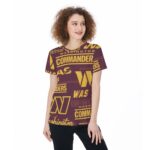 Washington Commanders Round Neck T-Shirt