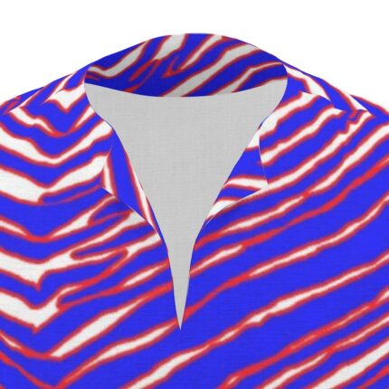 Buffalo Bills Zubaz All-Over Print  Men's African Dashiki Shirt
