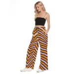 Washington Commanders Women's Side Slit Snap Button Trousers - Image 3