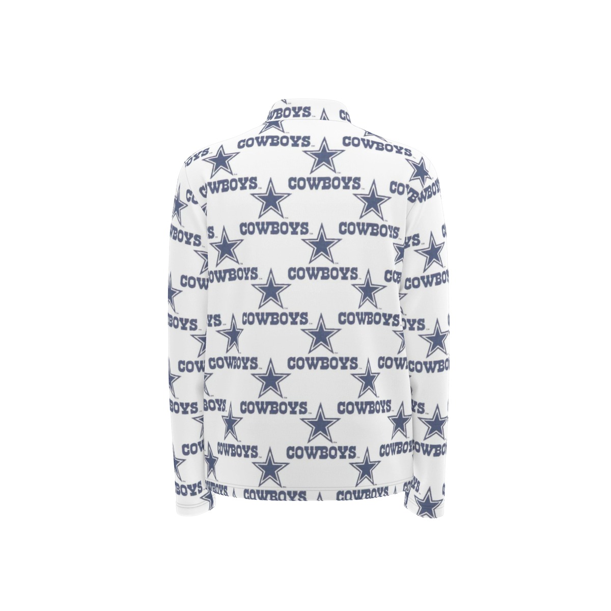 Dallas Cowboys Zubaz All-Over Print Men's Half Zip Pullover - Image 5