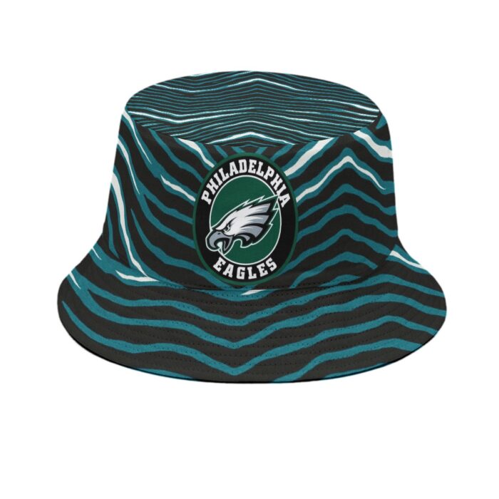 Philadelphia Eagles Zubaz Bucket Hat - Image 3