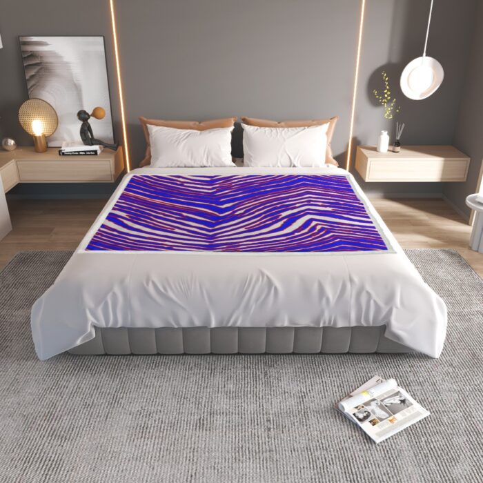 Buffalo Bills Zubaz Household Warm Blanket - Image 3