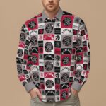Toronto Raptors Men's Slim Fit Long Sleeve Shirt