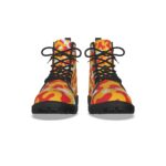 Green Bay Packers All-Over Print Women's Martin Short Boots With Black Bottom - Image 2