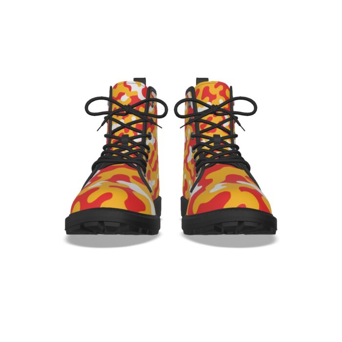 Green Bay Packers All-Over Print Women's Martin Short Boots With Black Bottom - Image 2