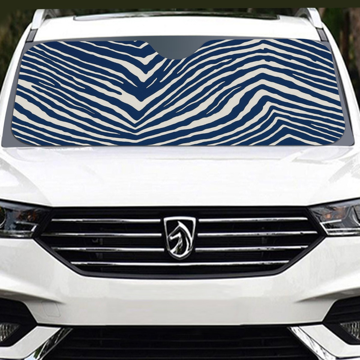 Dallas Cowboys Zubaz Windshield Sunshade | 137cm(53.9”) - Image 2