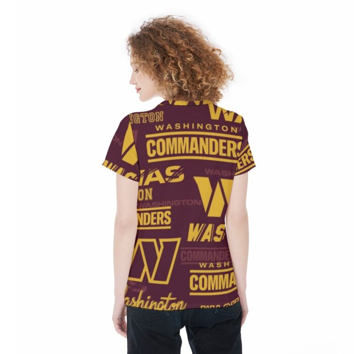 Washington Commanders Round Neck T-Shirt - Image 4